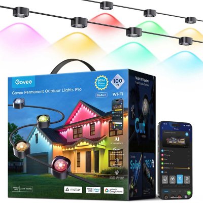Govee 100-ft Cuttable LED Permanent Outdoor Lights Pro