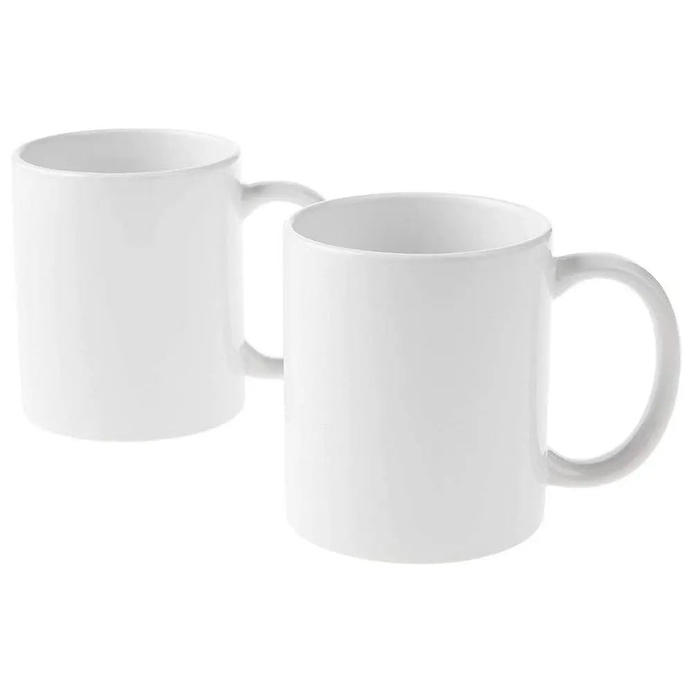 Cricut Ceramic Mug Blank, White - 12 oz/340 ml (2 ct)