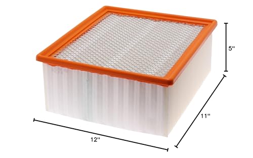 FRAM Extra Guard CA10261 Replacement Engine Air Filter for 2007-2022 Dodge Ram 2500-5500 (6.4L & 6.7L), Provides Up to 12 Months or 12,000 Miles Filter Protection