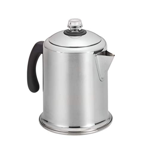 Farberware Classic Yosemite Stainless Steel Coffee Percolator - 8 Cup, Silver