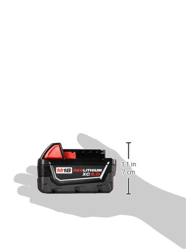 Milwaukee 48-11-1850 M18 Redlithium 5.0Ah Bat Pack