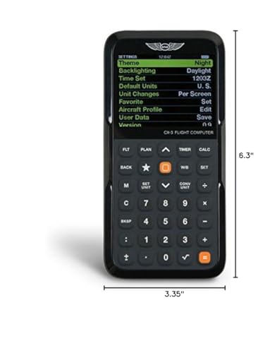ASA CX-3 Flight Computer – Advanced Electronic E6B for Accurate Flight Planning and FAA Exam Preparation