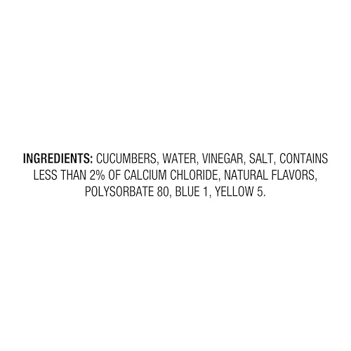Amazon Saver, Kosher Baby Whole Dill Pickles, 24 Fl Oz (Previously Happy Belly, Packaging May Vary)
