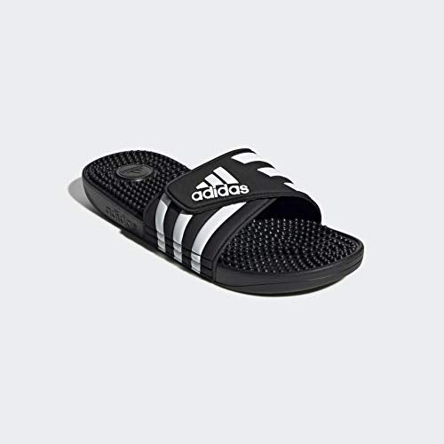 adidas Performance adissage Sandal, black/white/black, 11 M US
