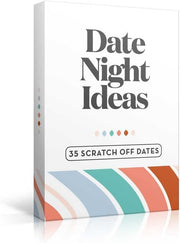 Romantic & Fun Scratch Off Date Night Ideas Card Game, Perfect Couple Gifts for Her or Him, Couple Gifts for Boyfriend, Girlfriend, Wife, Husband, Engagement, Birthday or Anniversaries
