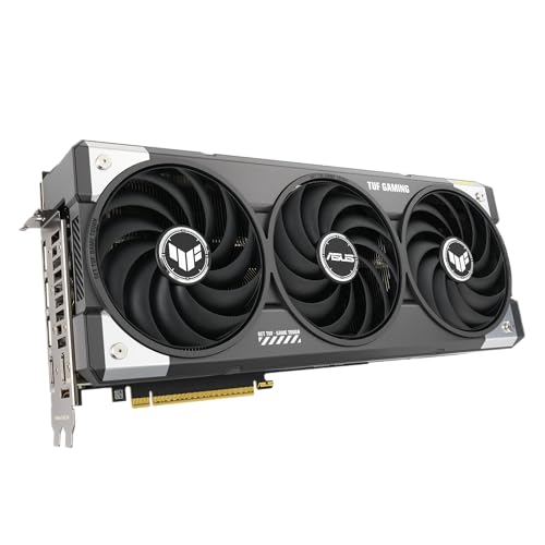 ASUS TUF Gaming GeForce RTX ™ 5070 12GB GDDR7 OC Edition Gaming Graphics Card (PCIe® 5.0, HDMI®/DP 2.1, 3.125-slot, Military-Grade Components, Protective PCB Coating, axial-tech Fans)