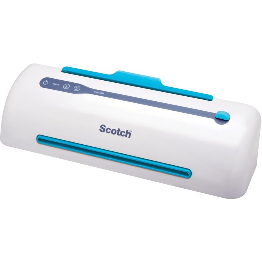 Scotch Brand PRO Thermal Laminator, Never Jam Technology Automatically Prevents Misfed Items, 2 Roller System, 9 inch (TL906)