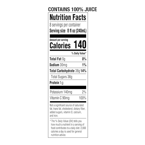 Amazon Grocery, White Grape Juice, 64 Fl Oz (Previously Amazon Fresh, Packaging May Vary)