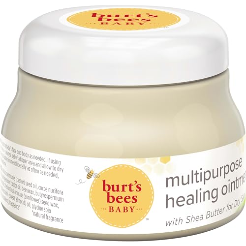 Burt's Bees Baby 100% Natural Multipurpose Ointment, Face & Body Baby Ointment – 7.5 Ounce Tub