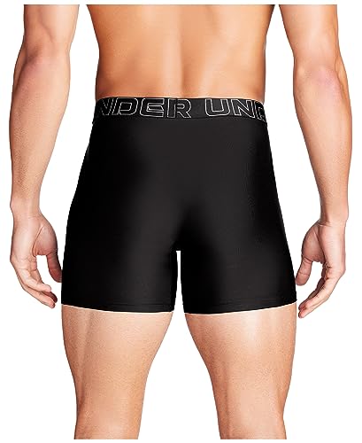 Under Armour Men's Multi-Pack Standard Tech Boxer Brief, 6" Inseam, All-Day Comfort & Ultra-Soft