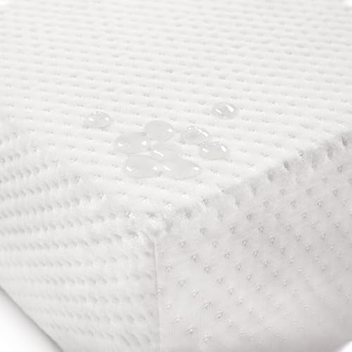 Graco Premium Crib & Toddler Mattress – GREENGUARD Gold Certified, CertiPUR-US Certified Foam, Machine Washable Cover with 100% Waterproof Surface, Fits Standard Full Size Baby Crib and Toddler Bed