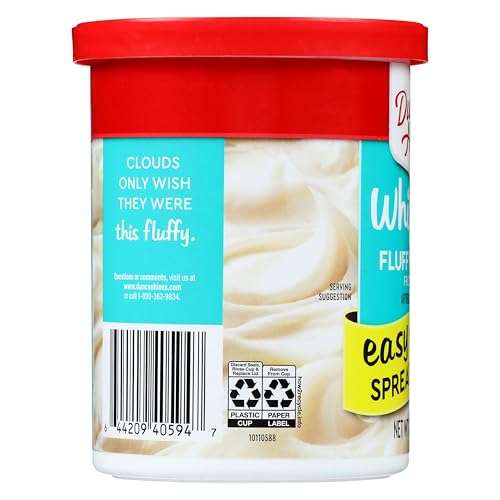 Duncan Hines Whipped Frosting, Fluffy White, 14 oz