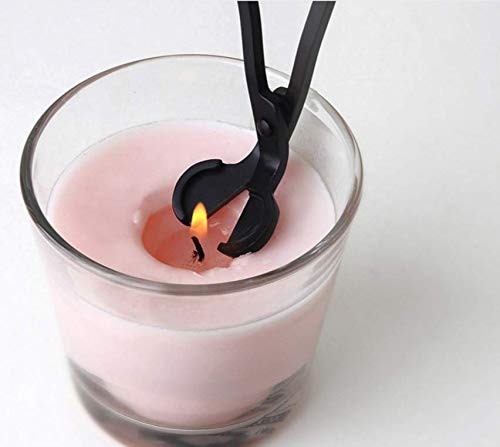 Sinen Candle Wick Trimmer ，Wick Clipper Cutter Scissor (Matte Black)