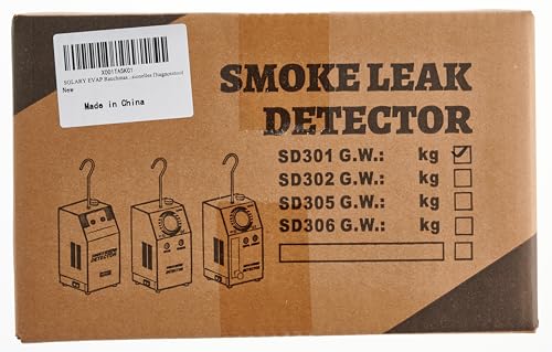 Solary Automotive Smoke Machine Leak Detector - 12V DC EVAP Vacuum Diagnostic Tester for Pipe System