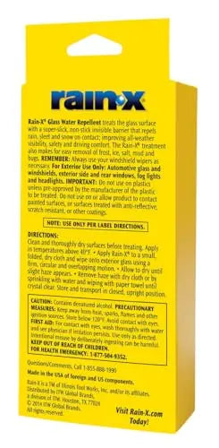 Rain-X 800002243 Glass Treatment, 7 oz. - Exterior Glass Treatment To Dramatically Improve Wet Weather Driving Visibility During All Weather Conditions