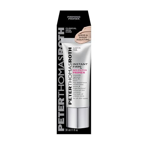 Peter Thomas Roth | Instant FIRMx® No-Filter Primer, Instant Skin Tightener, Skin Firmer, Makeup Primer For Face, Blurring Face Primer
