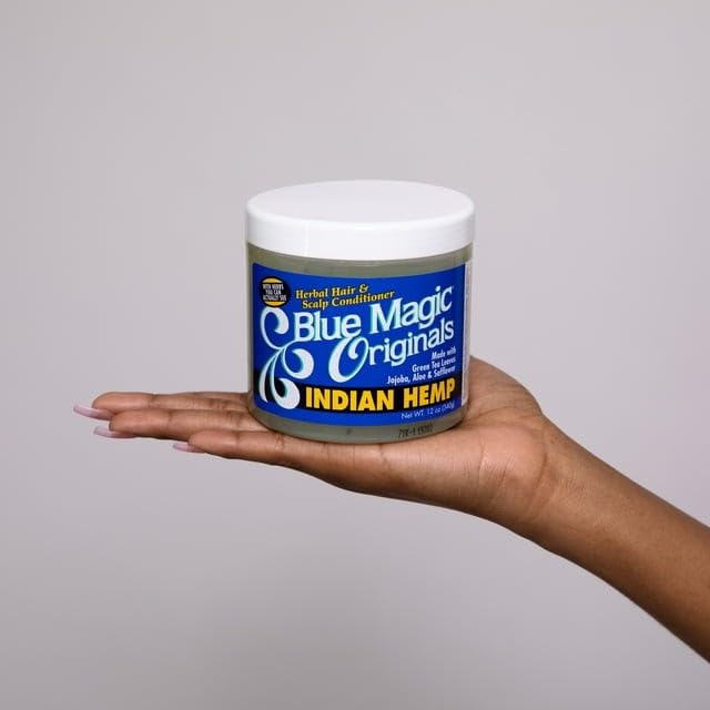 Blue Magic Indian Hemp Conditioner, 12 Ounce (BLMIND)