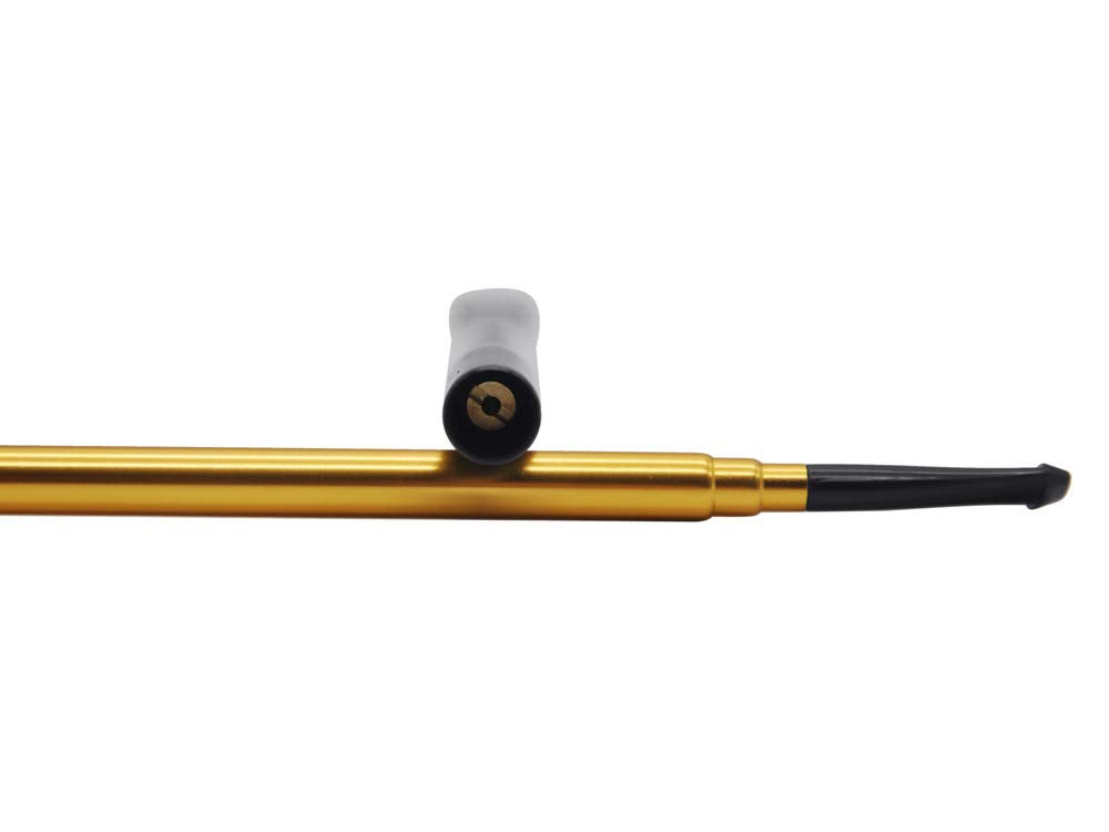 YWQZGYP Long Extendable Cigarette Holder for Women 1920s Costume Cosplay (Cigarette Holder, Gold)