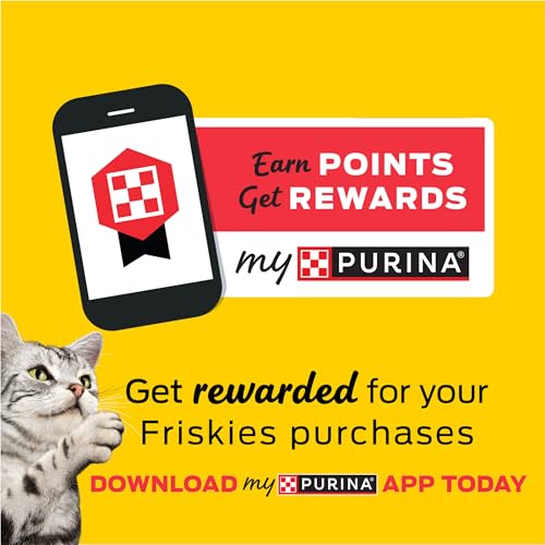 Purina Friskies Cat Food Surfin and Turfin Favorites Flavors of Chicken, Whitefish, Salmon and Filet Mignon - (Pack of 4) 3.15 lb. Bags