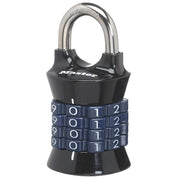 Master Lock Word Combination Lock, Set Your Own Combination Lock for Gym and School Lockers, Indoor Combo Padlock, Colors May Vary, 1535D