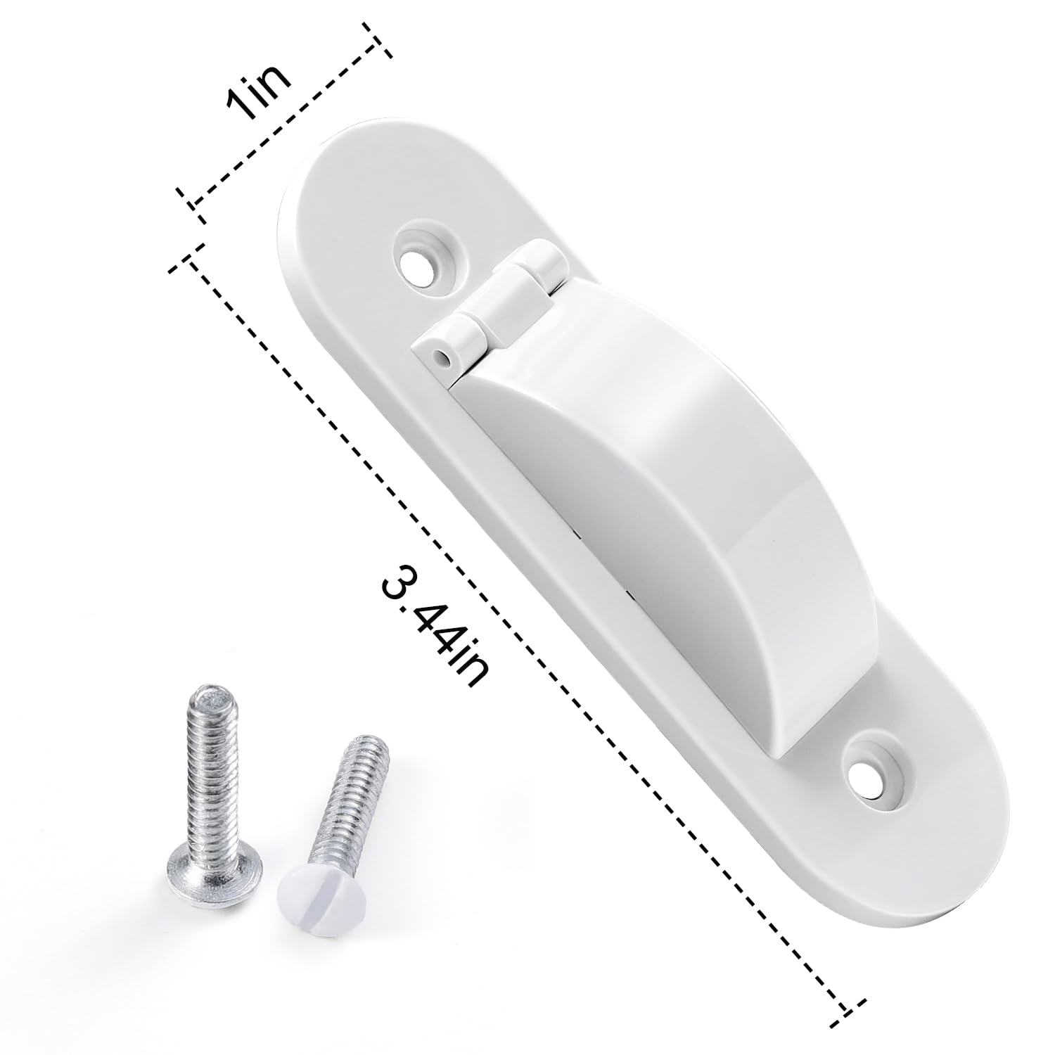 Wall Switch Guard, Child Proof Light Switch Cover Guard | Toggle Style | Light Switch Protection | Keep Toggle Switch in On or Off Position | 1 Pack, White
