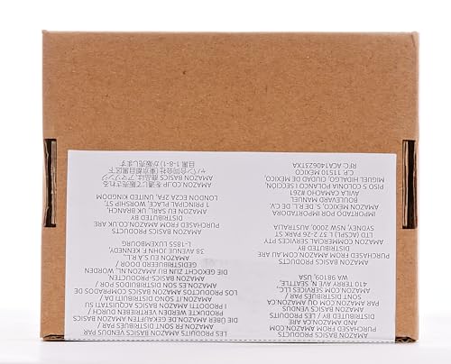 Amazon Basics Speaker Connector Banana Plugs,12 Count (1 Pack of 6 Pairs), 0.5 x 0.5 x 1.3 inches, Black