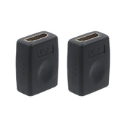 VCE HDMI Coupler HDMI Female to Female Connector 3D 4K Extension Adapter Compatible with PCs and Xbox One，Wall-Mounted TVs and Five TV Sticks, 2-Pack