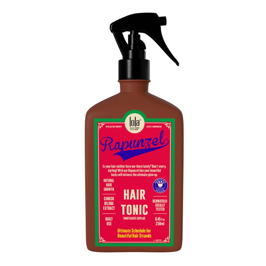 Lola From Rio - Rapunzel Hair Tonic Spray for Women - Hair Strengthening Treatment - Thickening Spray for Fine Hair - Supports Fuller, Healthier-Looking Hair - 8.45 fl oz