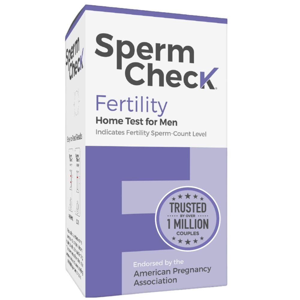 SpermCheck Fertility Spermienzahl-Test für Männer, Heim-Spermatest, leicht ablesbare Ergebnisse, über 98 % genau