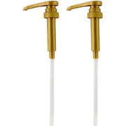 Syrup Pump Compatible with Torani, DaVinci and Skinny (Set of 2) - fits bottles (25.4 oz-750ml)