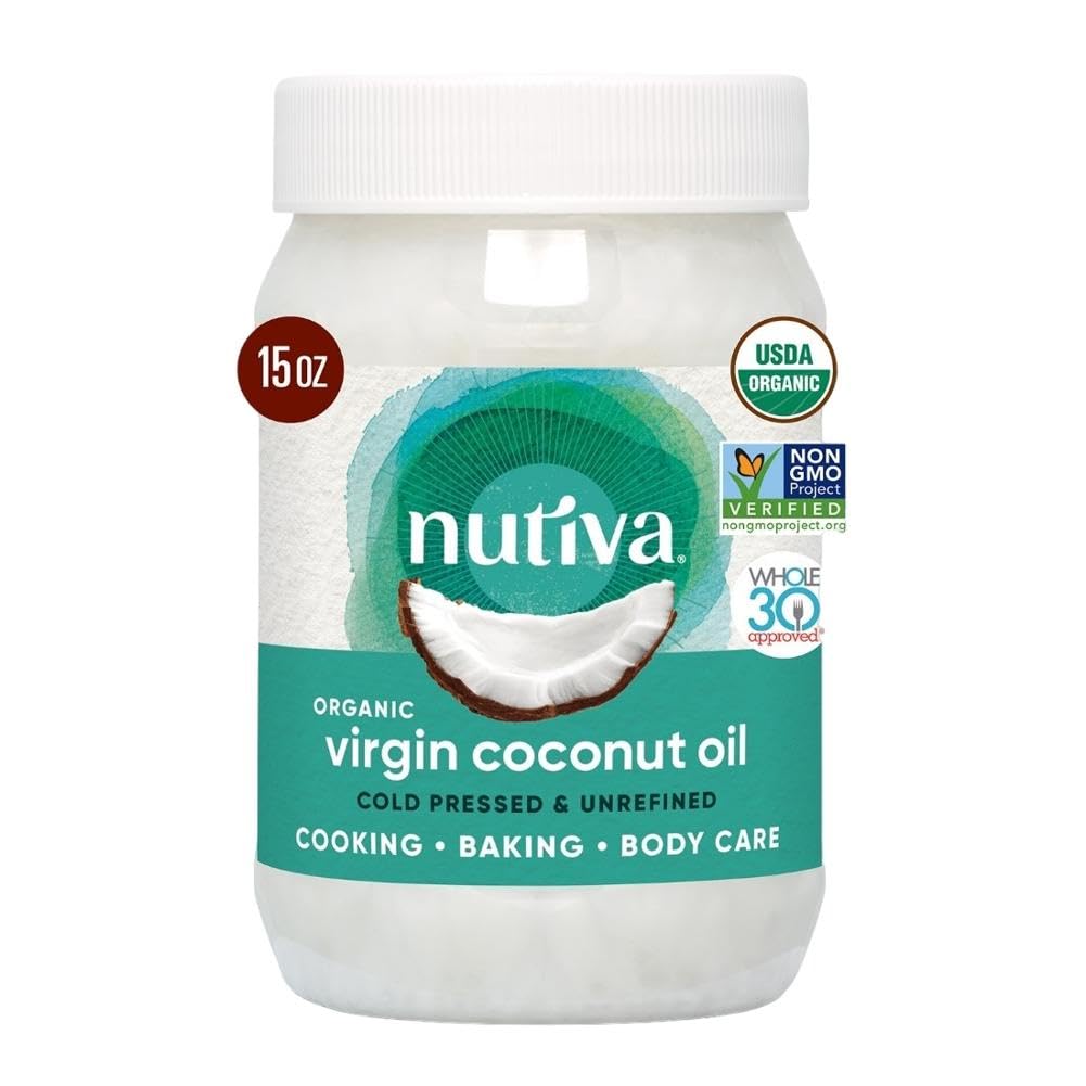 Nutiva, Bio-Kokosöl, 444 ml