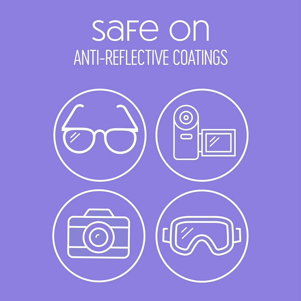 Nice 'n Clean SmudgeGuard Lens Cleaning Wipes (100 Total Wipes) | Pre-Moistened Individually Wrapped Wipes | Non-Scratching & Non-Streaking | Safe for Eyeglasses, Goggles, & Camera Lens
