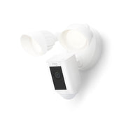 Ring Floodlight Cam Wired Plus — Outdoor home or business security with motion-activated 1080p HD video and floodlights, (2021 release) White