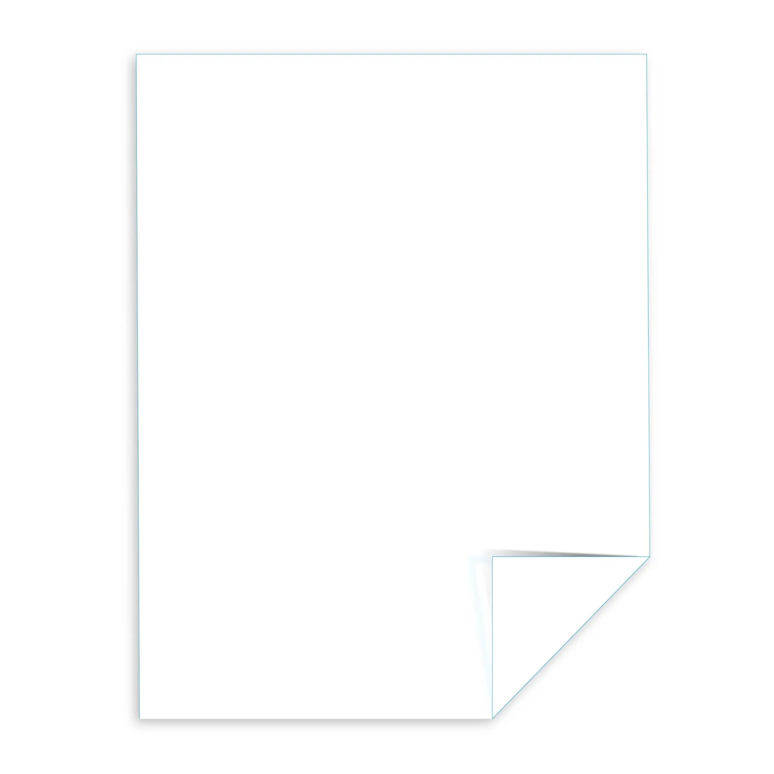 Neenah Index Cardstock, 8.5" x 11", 90 lb/163 gsm, White, Lightweight, 94 Brightness, 300 Sheets (91437)