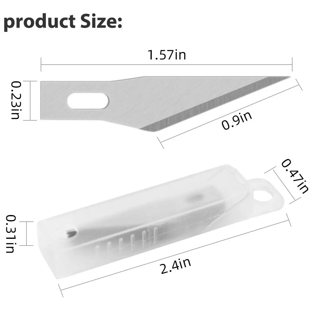 DIYSELF 1 Pcs Craft Hobby Knife Exacto Knife with 11 Pcs Stainless Steel Blade Kit, 1pcs Steel 15CM Ruler for Art, Scrapbooking, Stencil (Purple)