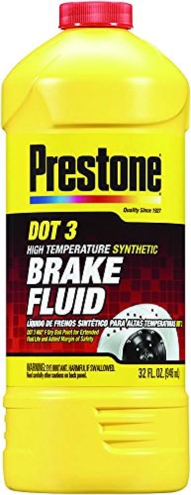 Prestone AS401 DOT 3 Synthetische Bremsflüssigkeit – 32 oz.