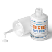 Specialty Tub and Tile Paint, High-Gloss White Tub Paint for Bathtub, Quick-Dry Porcelain paint for Scratches & Chips on Porcelain, Acrylic, Enamel, Cast Iron, Bathtubs, Tiles, Sinks and Toilets(White)