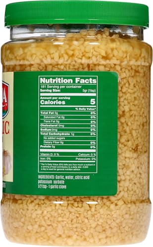 Iberia Minced Garlic In Water, 32 Ounce