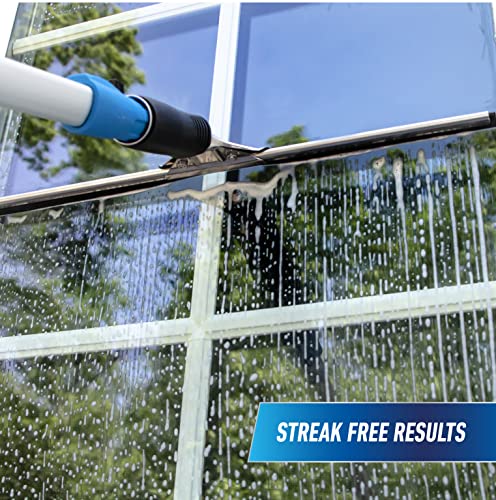 Unger Professional Streak-Free EasyGlide Glass Cleaner Concentrate, 32 oz – Ammonia-Free, Makes 25 Gallons of Solution , Safe for Tinted Windows, LOW-E Glass, Windshields & Mirrors