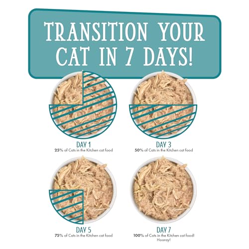 Weruva Cats in The Kitchen, Kitchen Cuties Variety Pack, Wet Cat Food, 3.2oz Can (Pack of 12)