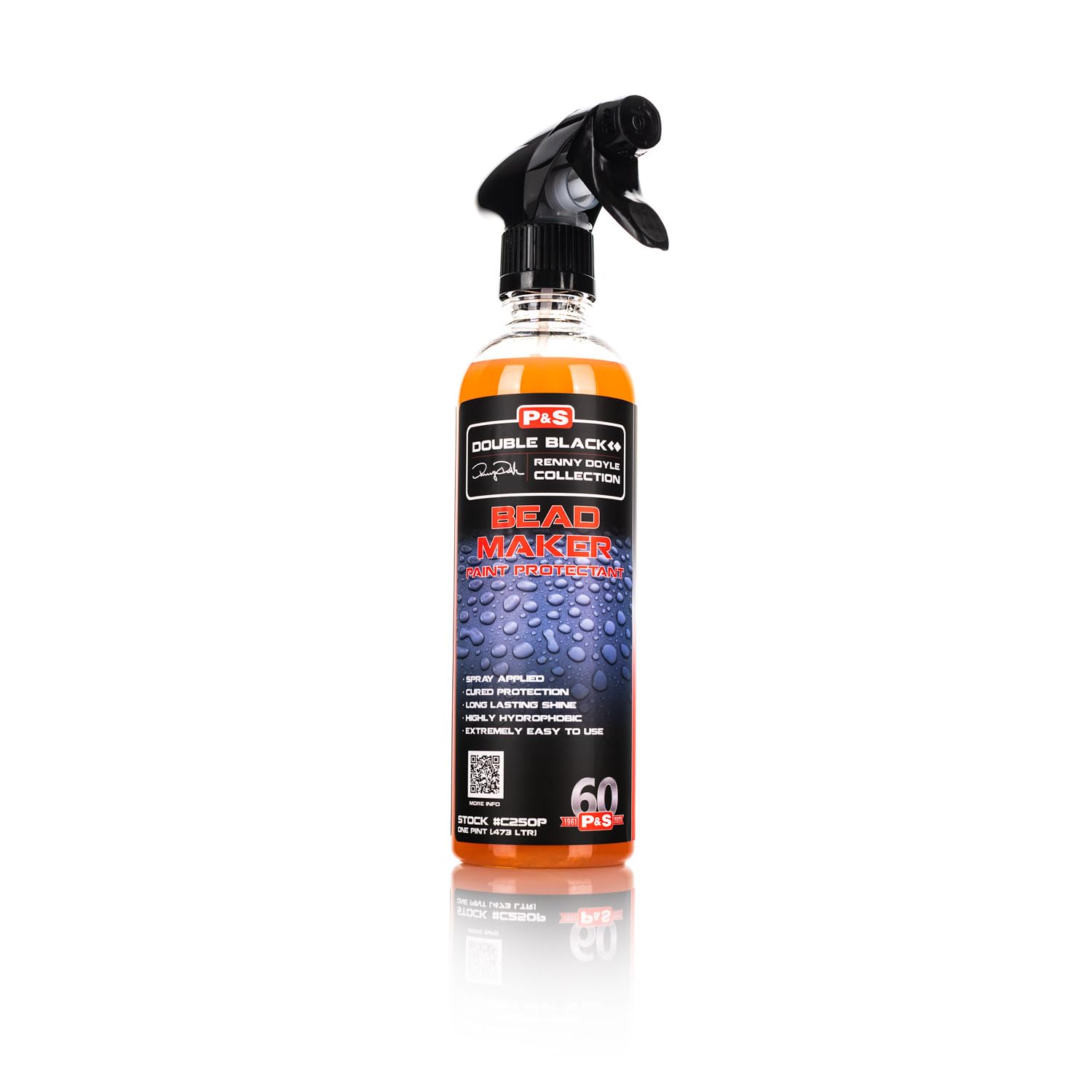P & S PROFESSIONAL DETAIL PRODUCTS - Bead Maker - Lackschutz & Versiegelung, einfache Sprüh- & Wischauftragung, ausgehärteter Schutz, lang anhaltende Glanzverbesserung, hydrophobes Finish, toller Duft (0,47 Liter)