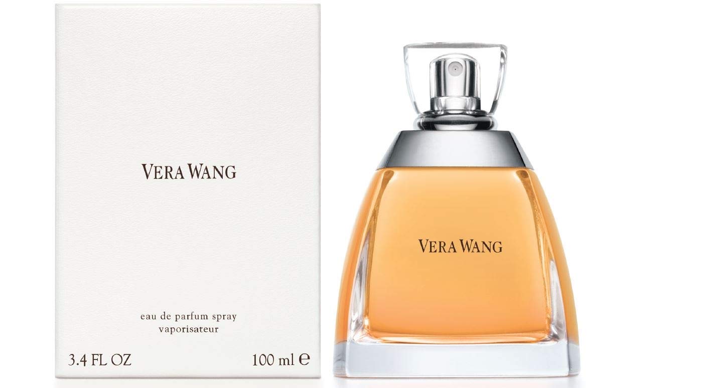 Vera Wang Vera Wang Eau de Parfum 100 ml (1er Pack), Noten von Seerose, Tahitianischer Blume und Vanille, Damenparfüm, langanhaltend, Alltagsduft, Reisegröße