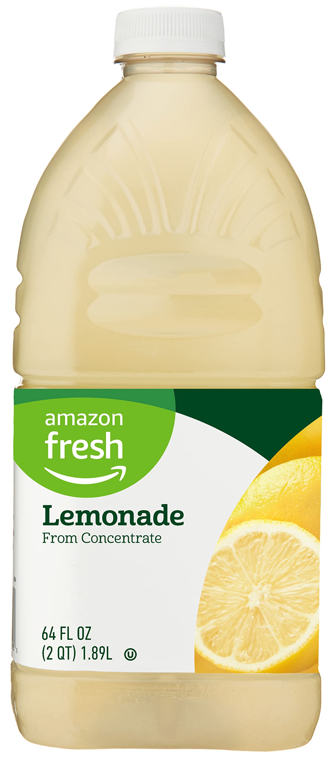 Amazon Fresh, Lemonade from Concentrate, 64 Fl Oz