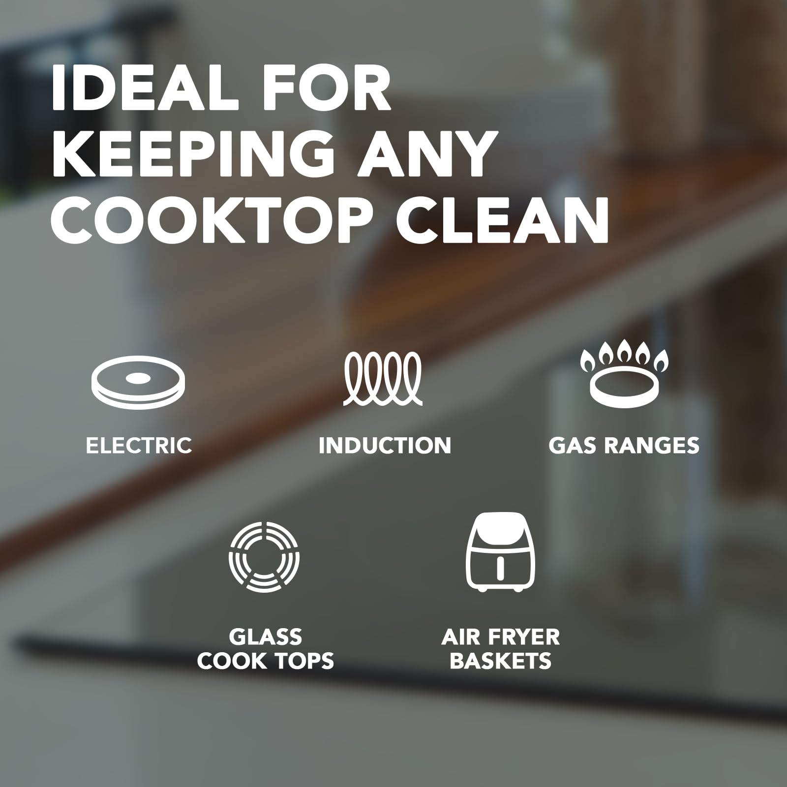 Weiman Ceramic and Glass Cooktop Cleaner - Heavy Duty Cleaner and Polish (10 Ounce Bottle and 3 Scrubbing Pads)