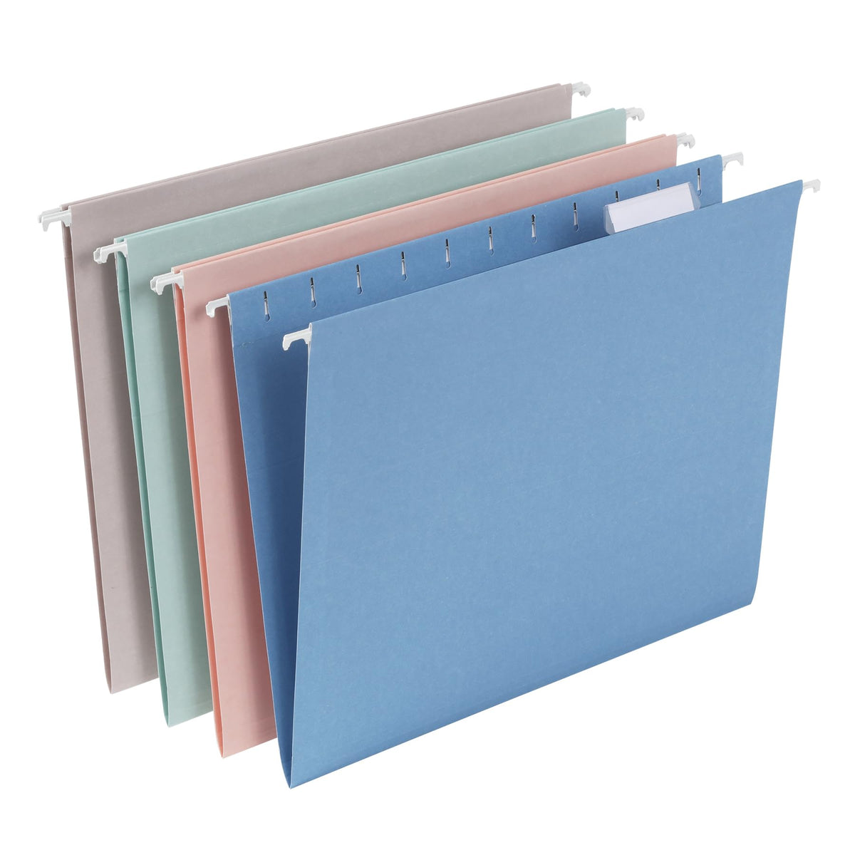 Pendaflex Hängemappen, Letter-Format, verschiedene Farben für Zuhause, Büro und Aktenschrank, 1/5-Schnitt verstellbare Reiter, 25 pro Karton (81698)