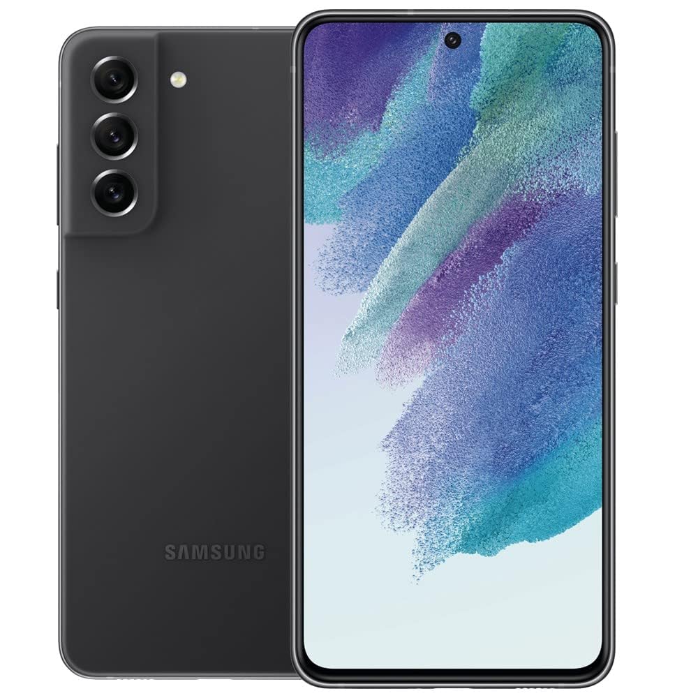 SAMSUNG Galaxy S21 FE 5G, US Version, 128GB, Gray - Unlocked (Renewed)