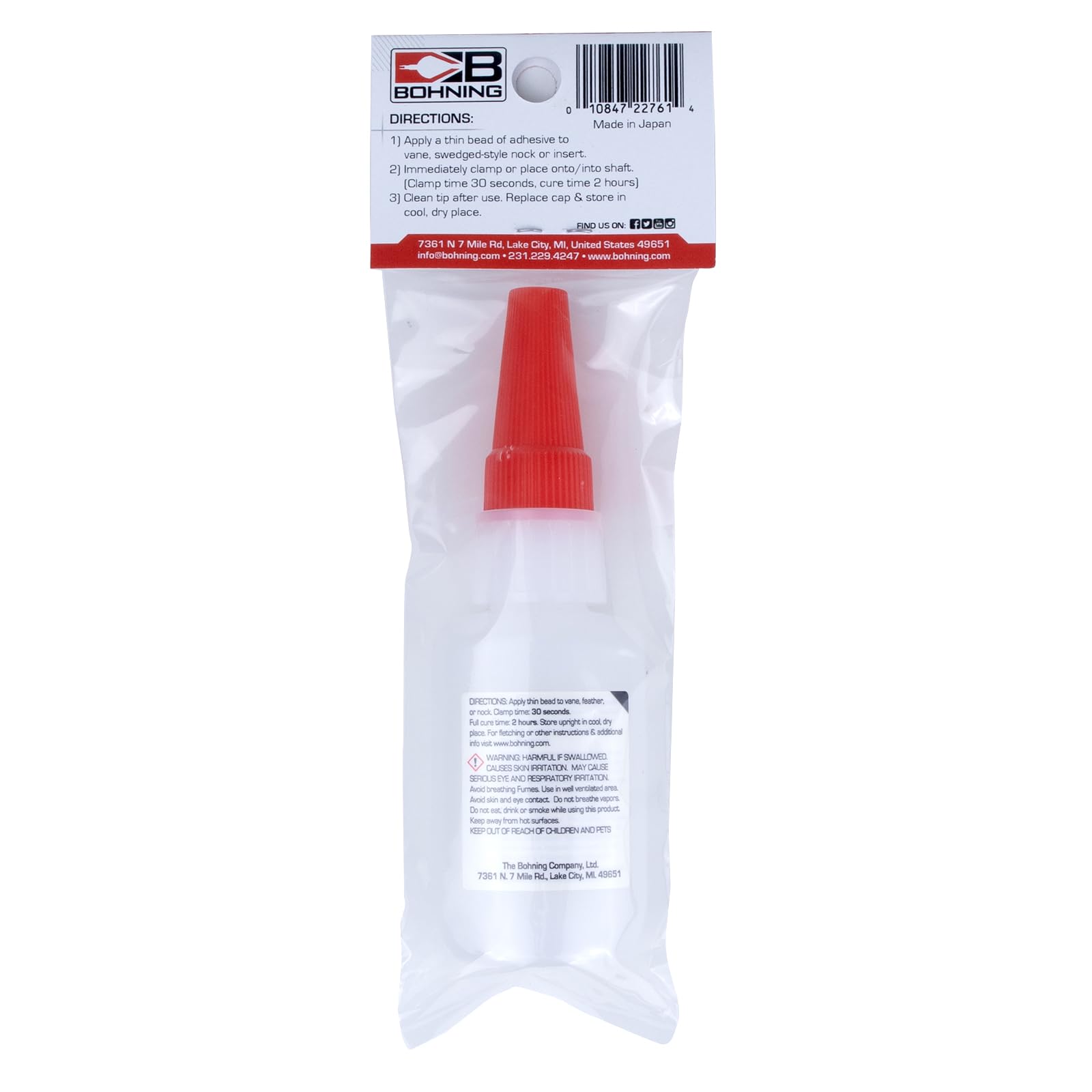 Bohning Fletch Fuse Instant Glue Fletch Fuse Insant Glue, 1/2 oz