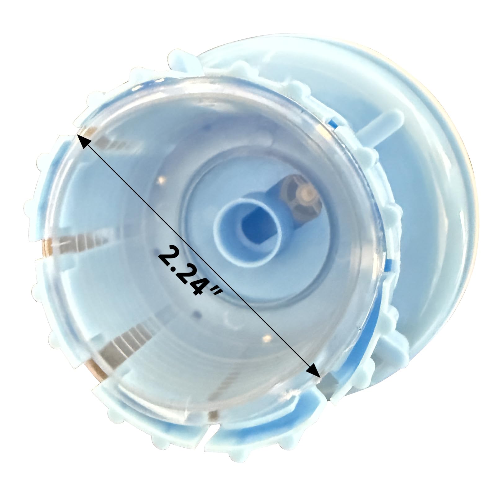 Water Bottles Dispenser Blue Manual Hand Pressure Drinking Fountain Pressure Water Press Pump