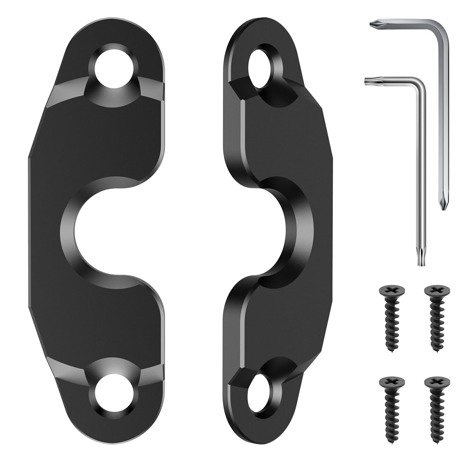 Verbessertes Sonnenblenden-Reparaturset aus Aluminiumlegierung für Jeep, Veharvim Heavy Duty Sonnenblenden-Clip kompatibel mit Jeep Wrangler JK 2018/ JL/Wrangler 2018–2023/ Gladiator 2020–2023