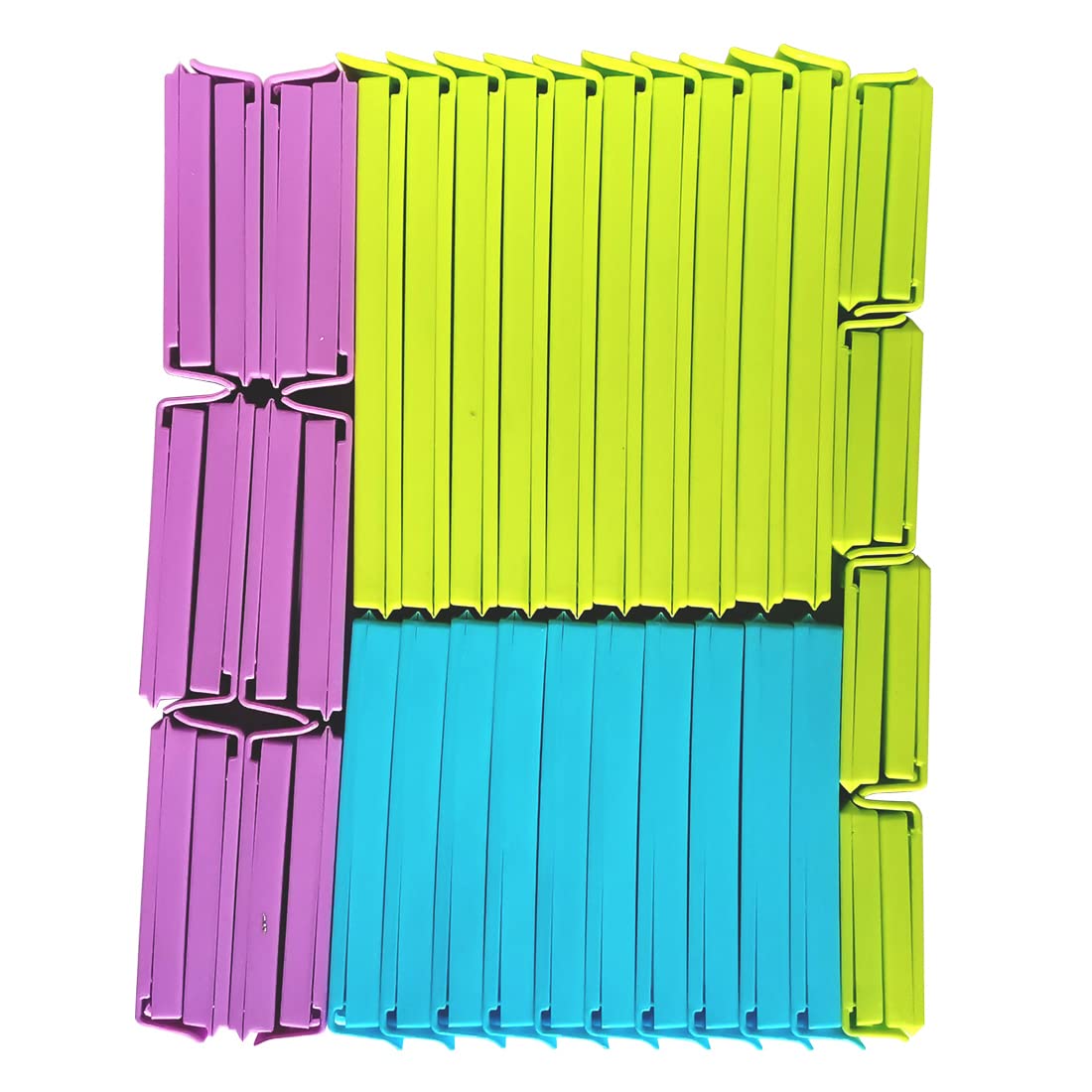 Otylzto 4 Size Assorted 40 PCS Food Bag Clips Kitchen Sealing Clips